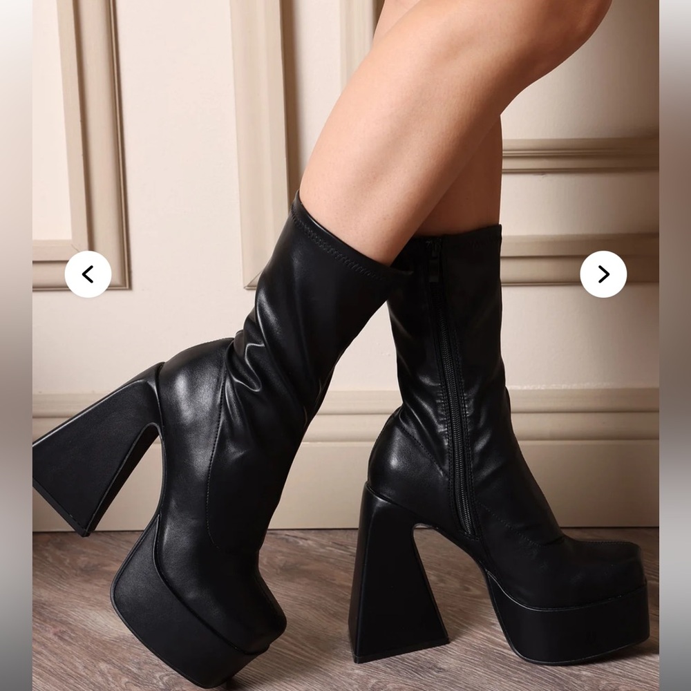 Platform Booties - image 3